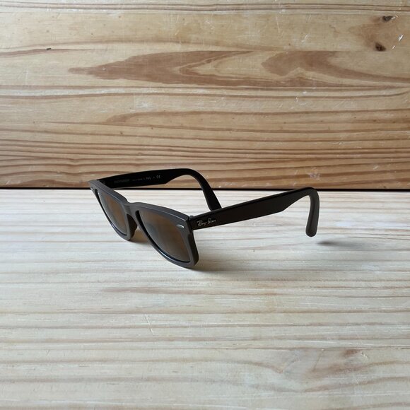 RAY-BAN Dark Brown Sunglasses - Picture 3 of 6